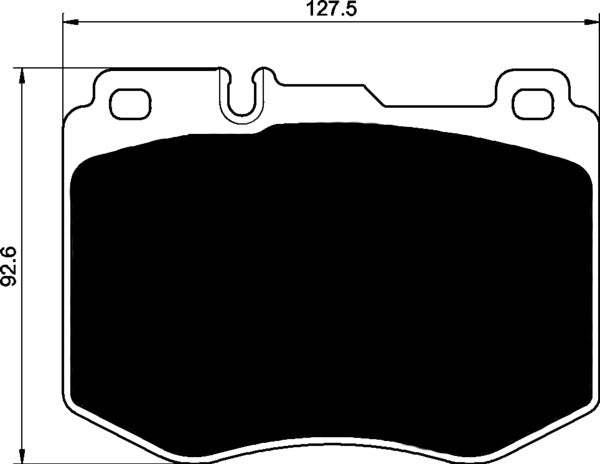 Porterfield Brake Pads for 2017 MERCEDES-BENZ C300 RWD SEDAN AMG