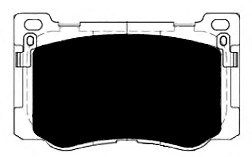 Porterfield Brake Pads for 2017 HYUNDAI GENESIS SEDAN V8
