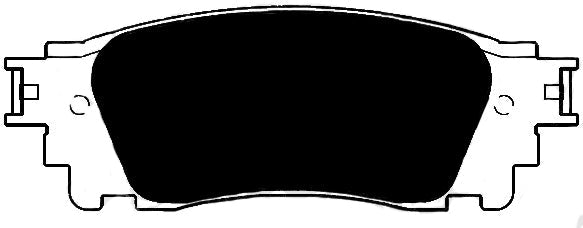 Porterfield Brake Pads for 2017 LEXUS NX200T/ NX300H