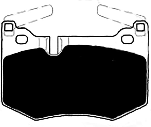 Porterfield Brake Pads for 2019 LEXUS RC-F