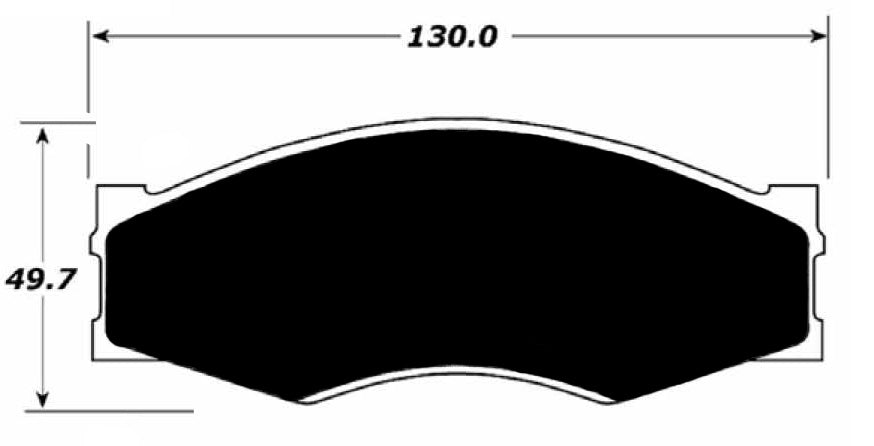 Porterfield Brake Pads for 1987 NISSAN 300ZX