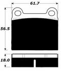 Porterfield Brake Pads for 1976 VOLKSWAGEN SCIROCCO