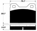 Porterfield Brake Pads for 1970 BMW 2002
