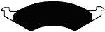 Porterfield Brake Pads for 1992 FORD TAURUS Rear Disc w/phenolic piston