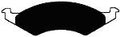 Porterfield Brake Pads for 1990 FORD TAURUS Rear Drum w/Phenolic Piston