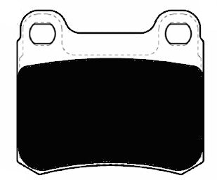 Porterfield Brake Pads for 1987 MERCEDES-BENZ 190DT 2.5L