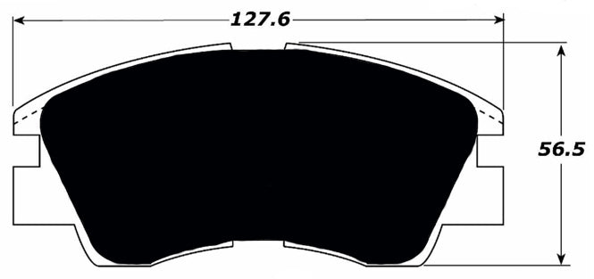 Porterfield Brake Pads for 1987 MITSUBISHI Montero