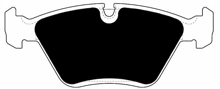 Porterfield Brake Pads for 1990 AUDI 200 Turbo ATE Caliper