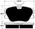 Porterfield Brake Pads for 1988 MERCEDES-BENZ 300E w/ASR exc. 4MATIC