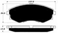 Porterfield Brake Pads for 2001 HYUNDAI ELANTRA R/Drum