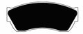 Porterfield Brake Pads for 1997 SUZUKI SWIFT 3 Door R/Drums