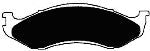 Porterfield Brake Pads for 2001 JEEP CHEROKEE with 10" Rear Shoe