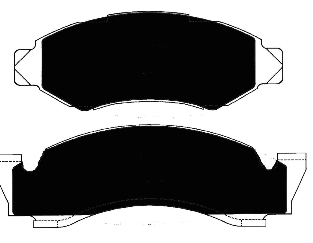 Porterfield Brake Pads for 1978 MERCURY COUGAR