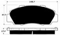 Porterfield Brake Pads for 1997 HONDA ACCORD Sedan V6