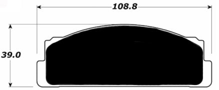 Porterfield Brake Pads for 1984 FIAT X 1/9