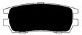 Porterfield Brake Pads for 1993 MITSUBISHI Montero V6