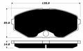 Porterfield Brake Pads for 1995 INFINITI Q45 w/Ind. Rear Suspension