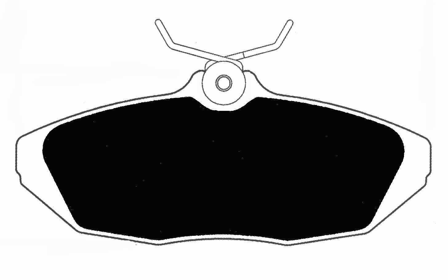 Porterfield Brake Pads for 1997 MERCURY COUGAR w/Rear Discs