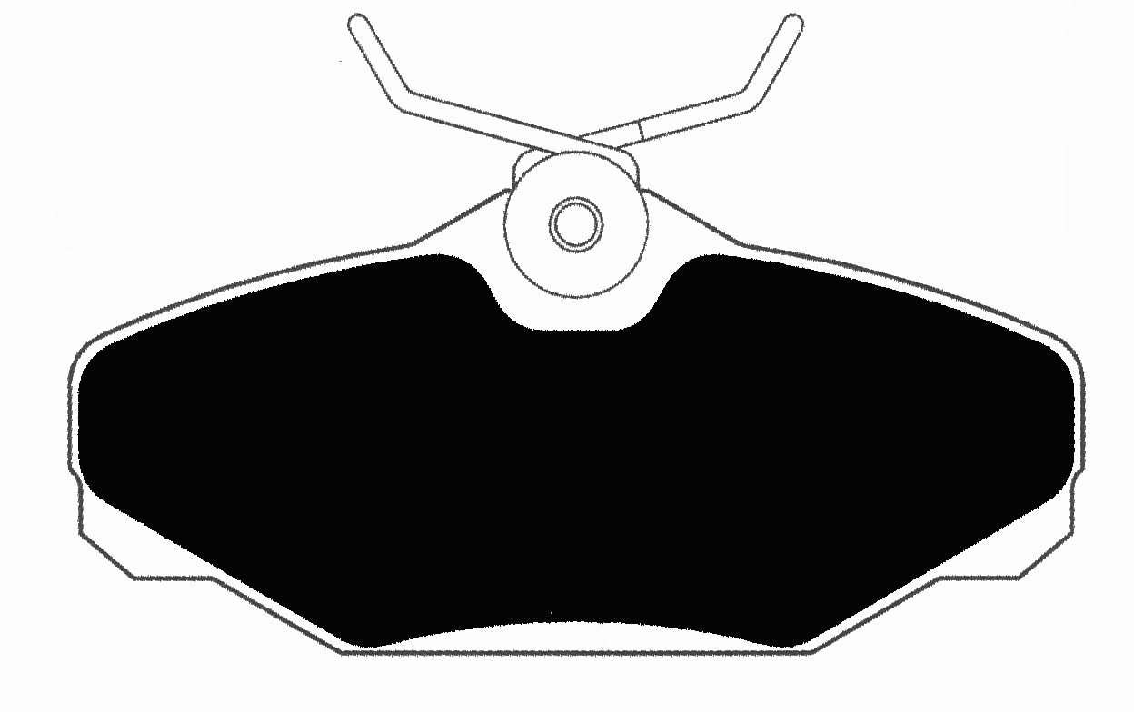 Porterfield Brake Pads for 1998 MERCURY SABLE REAR DISCS