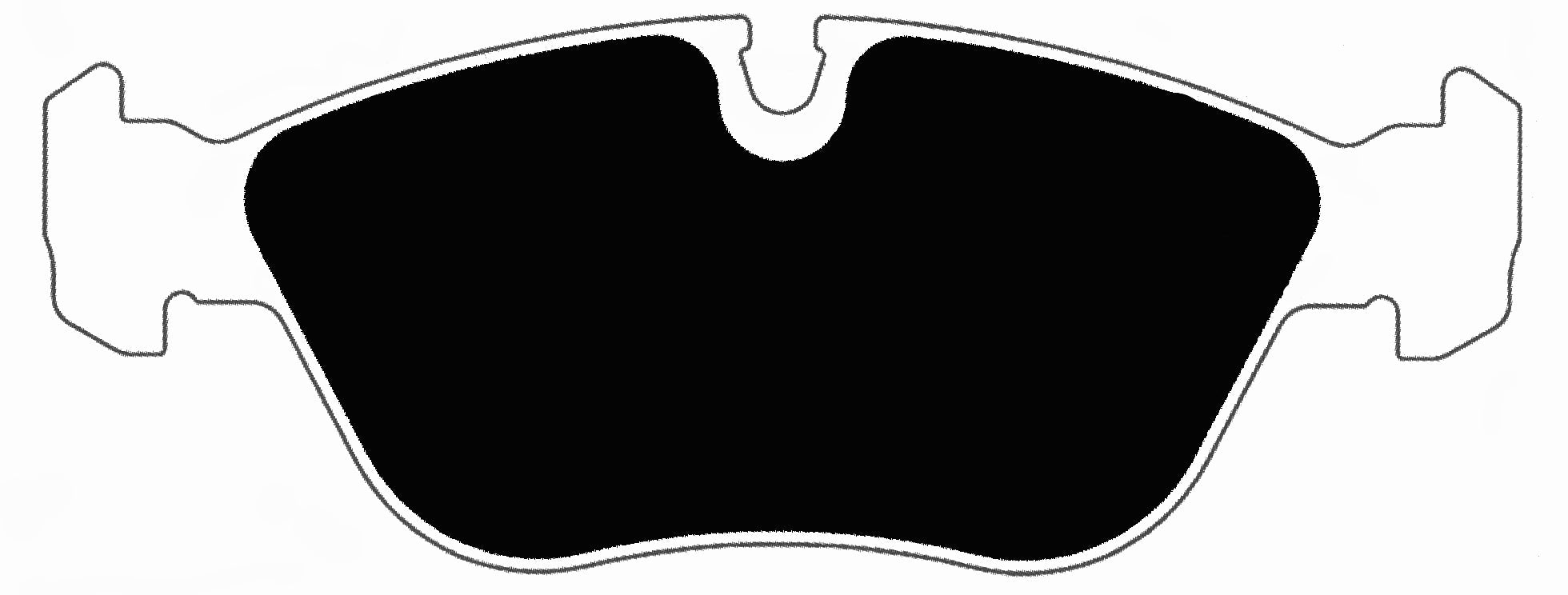 Porterfield Brake Pads for 2000 VOLVO V70 XC AWD to ch 587441