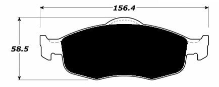 Porterfield Brake Pads for 2004 MERCURY COUGAR 4 Cyl R/Drum w/o sensor