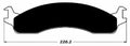 Porterfield Brake Pads for 1995 FORD F250 3/4 TON 4WD Rear Drum 7 Lug