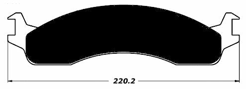 Porterfield Brake Pads for 1996 FORD F350 1 Ton 2WD DRW  3