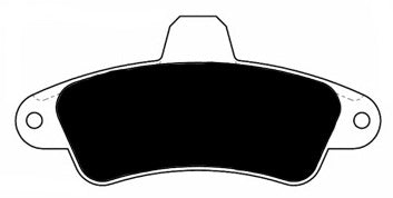 Porterfield Brake Pads for 1998 FORD CONTOUR R/Disc