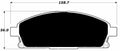 Porterfield Brake Pads for 1996 NISSAN PATHFINDER