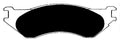 Porterfield Brake Pads for 2000 FORD F150 4WD Rear Drum 7 Lug