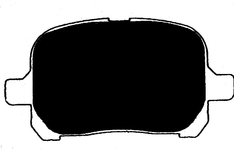 Porterfield Brake Pads for 1999 LEXUS RX 300