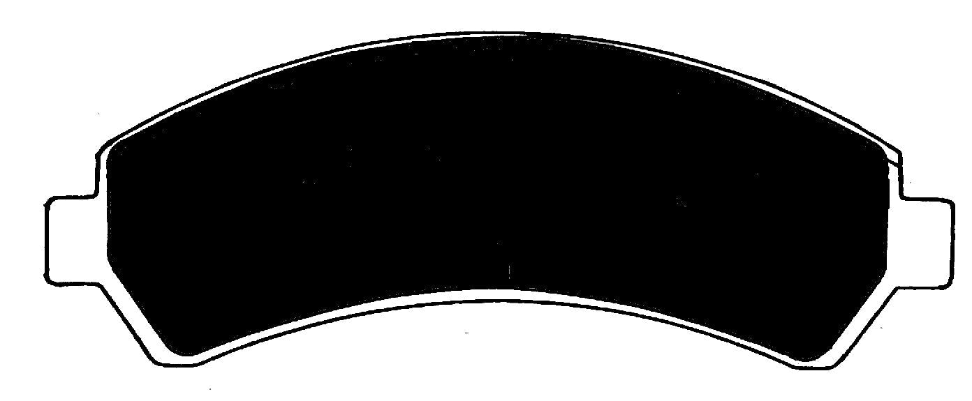 Porterfield Brake Pads for 2002 GMC T-15 JIMMY 4WD