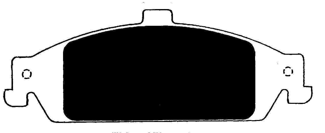 Porterfield Brake Pads for 2005 PONTIAC GRAND AM