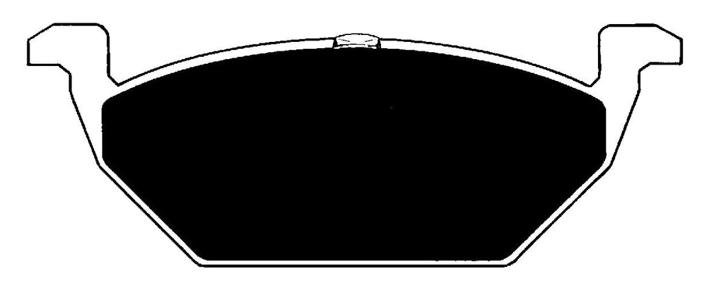 Porterfield Brake Pads for 1999 VOLKSWAGEN GOLF w/o sensor