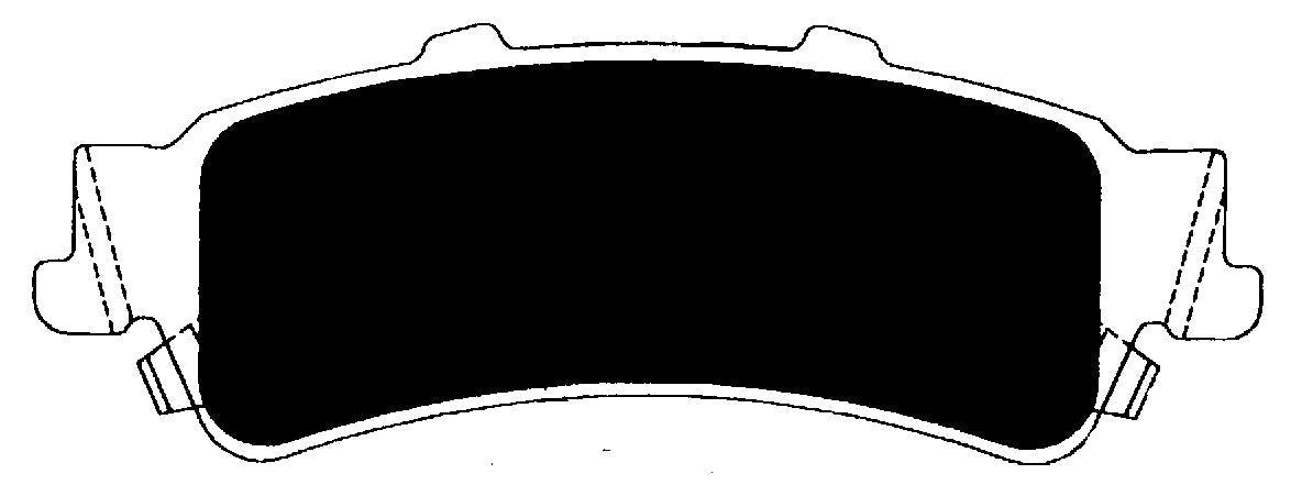 Porterfield Brake Pads for 2002 CHEVROLET SILVERADO 1500 4WD Reg Cab