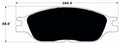Porterfield Brake Pads for 2000 FORD WINDSTAR