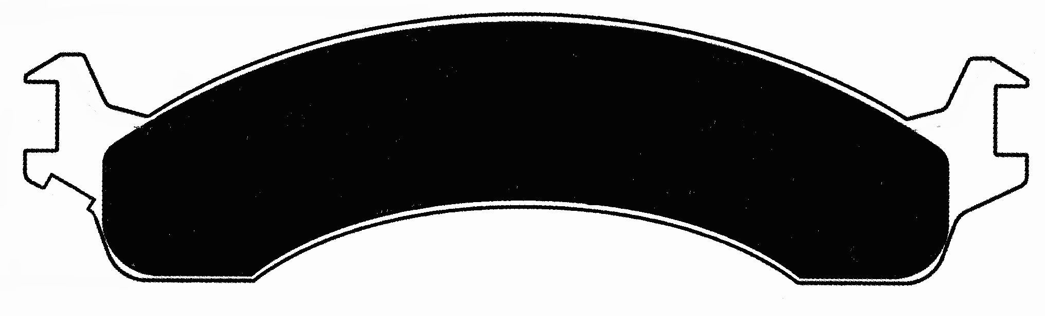 Porterfield Brake Pads for 2000 DODGE RAM 3500 2WD Rear Drum