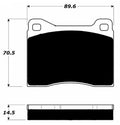 Porterfield Brake Pads for 1970 BMW 2002Ti