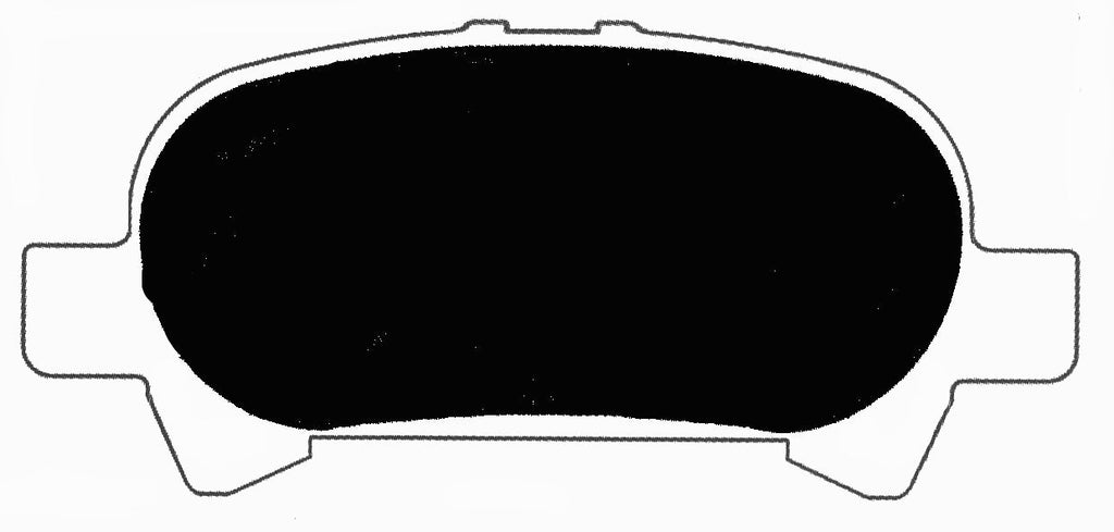 Porterfield Brake Pads for 2000 TOYOTA CAMRY V6 Made in USA