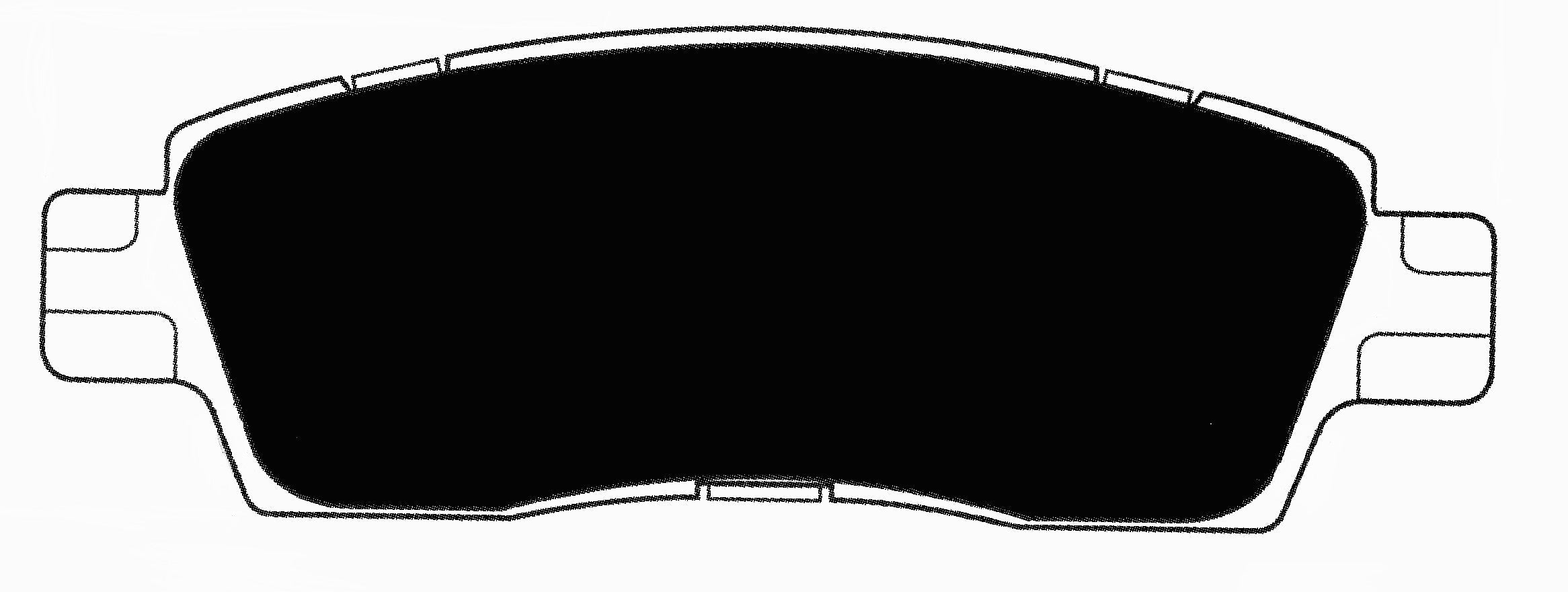Porterfield Brake Pads for 2009 BUICK ENCLAVE