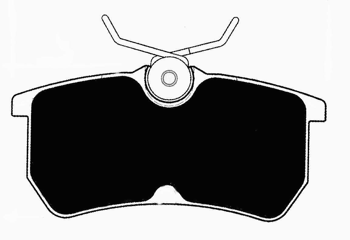 Porterfield Brake Pads for 2019 FORD FIESTA- Rear Disc