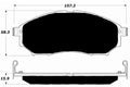 Porterfield Brake Pads for 2008 INFINITI EX35