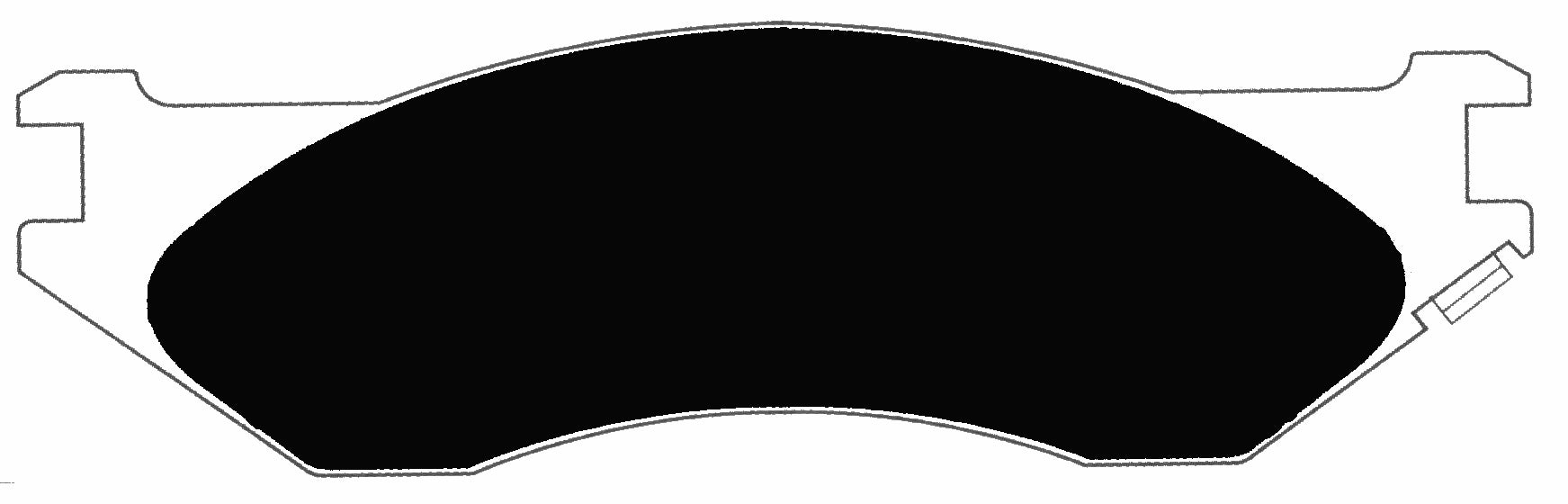 Porterfield Brake Pads for 2004 DODGE DURANGO