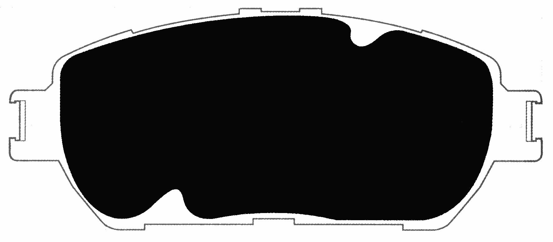 Porterfield Brake Pads for 2012 TOYOTA TACOMA 2WD 5 Lug