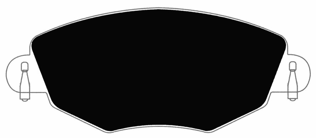 Porterfield Brake Pads for 2004 JAGUAR X Type