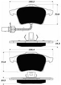 Porterfield Brake Pads for 2009 AUDI A6 Quattro - 4.2L V8