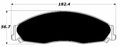 Porterfield Brake Pads for 2005 PONTIAC GRAND PRIX GXP