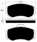 Porterfield Brake Pads for 2003 HYUNDAI TIBURON