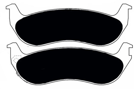 Porterfield Brake Pads for 2011 LINCOLN TOWN CAR