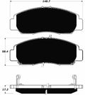 Porterfield Brake Pads for 2004 HONDA ACCORD Sedan V6